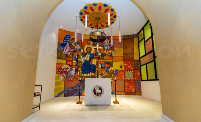 Residência São Pedro — Decoração da Capela · Madrid (Espanha), imagem 5